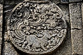 Candi Panataran - Main Temple. Animal roundel of the first register. 